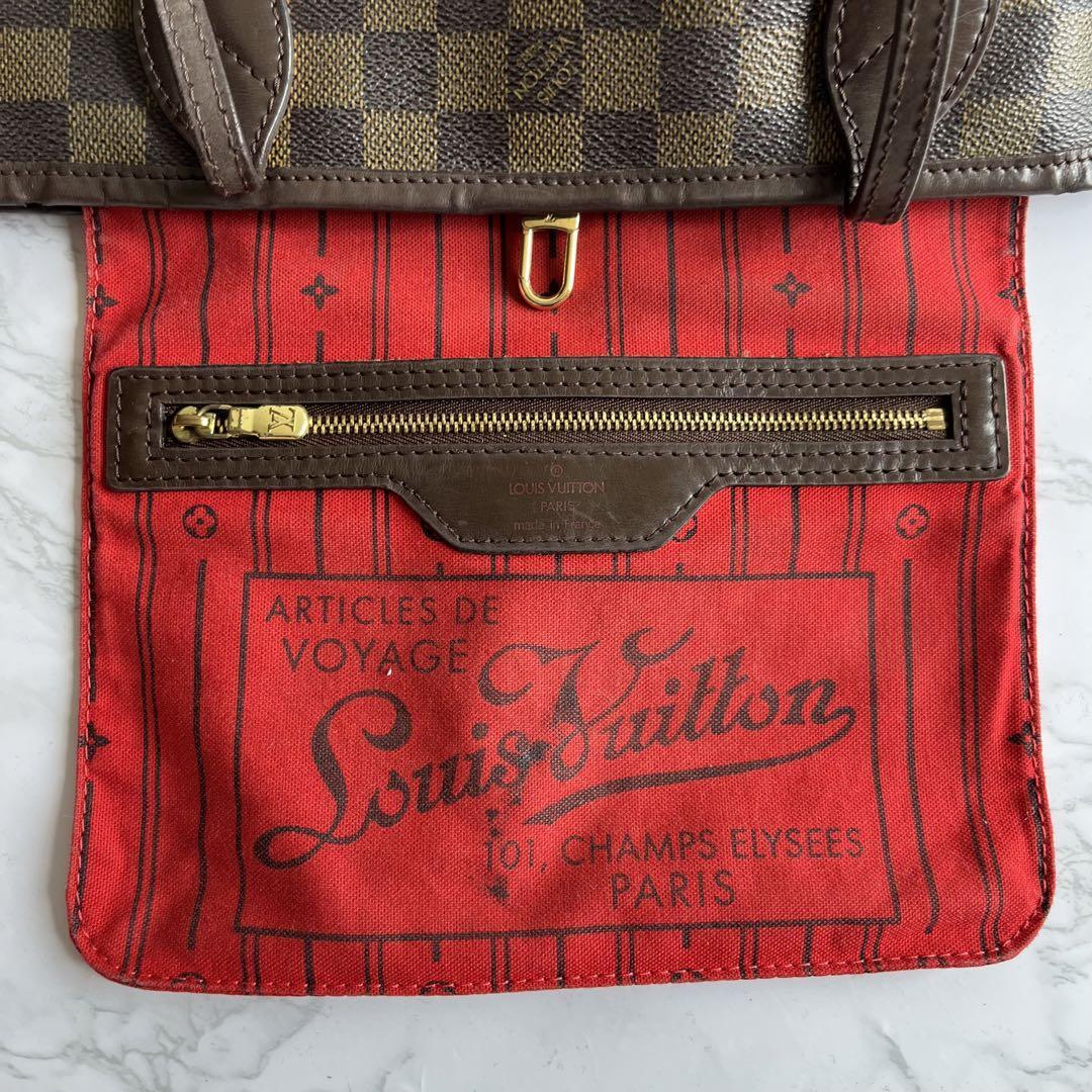 1円《美品 現行品》LOUIS VUITTON ルイヴィトン ダミエ ネヴァーフル