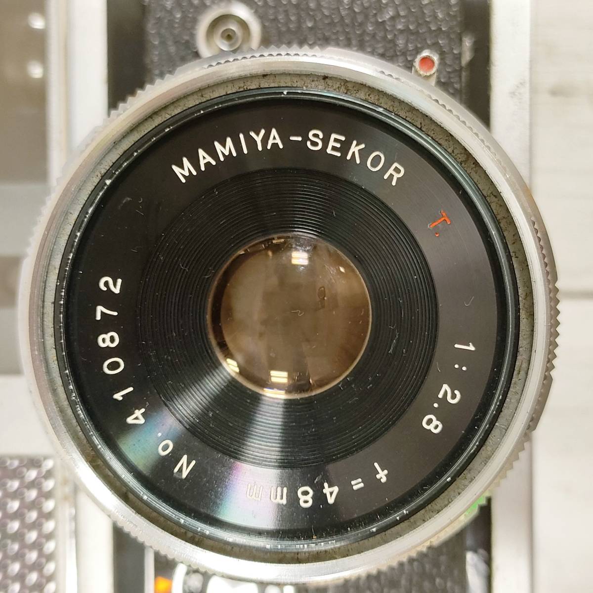 マミヤ ルビー MAMIYA RUBY SEKOR 1:2.8 f=48mm フィルムカメラ レンジファインダー 現状品 【8973