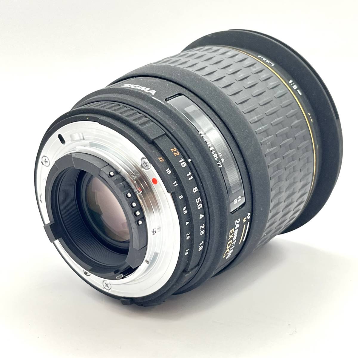 超可爱 EX D F1.8 24mm SIGMA ☆良品☆シグマ DG 990#1092 ニコン用
