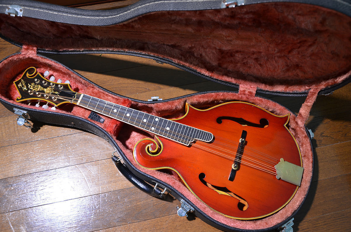 Kasuga | spring day musical instruments | M-150 | Flat mandolin | flagship model | 1970 period 