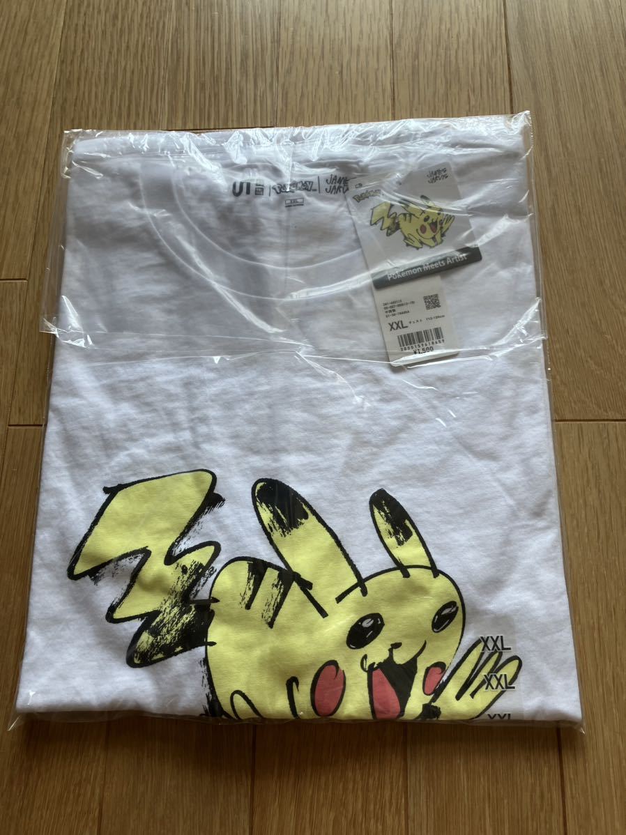 新品 XXLサイズ ポケットモンスター ポケモン ユニクロ UNIQLO UT コラボ Tシャツ ピカチュウ 半袖 タグ付き