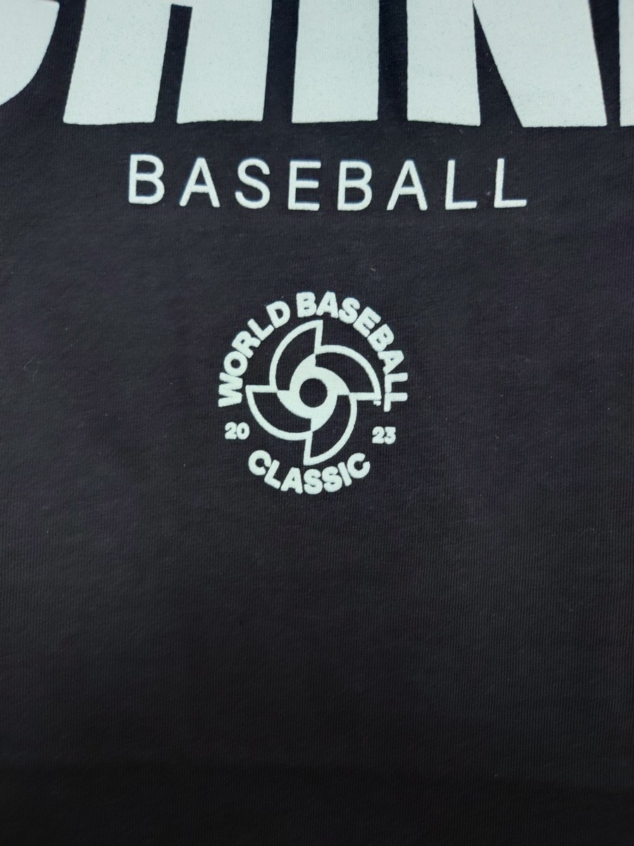 【激レア】WBC 2023 中国代表 Tシャツ Sサイズ ウェア ユニフォーム ブラック 半袖 侍ジャパン グッズ ワールド・ベースボール・クラシック_画像4