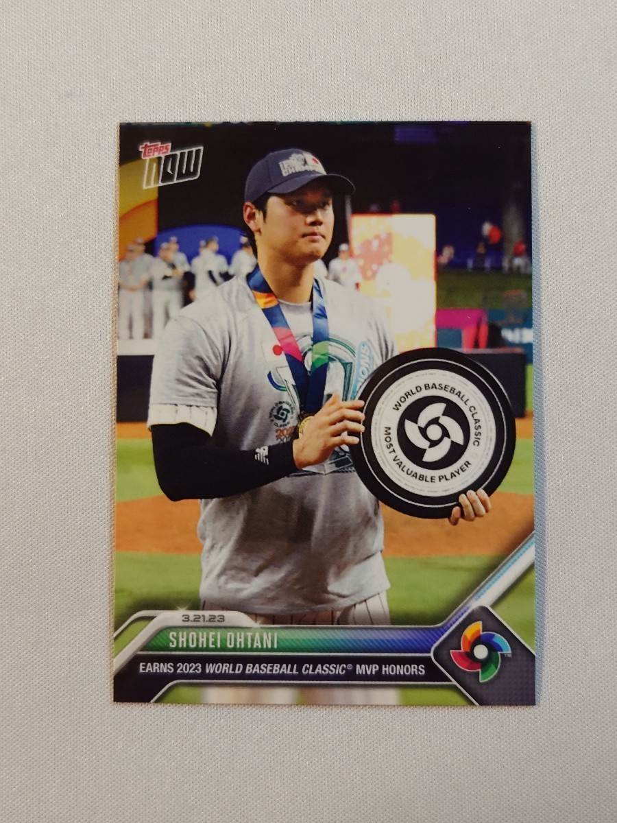 送料関税無料】 topps now card 大谷翔平 MVP WBC-73 WBC 2023