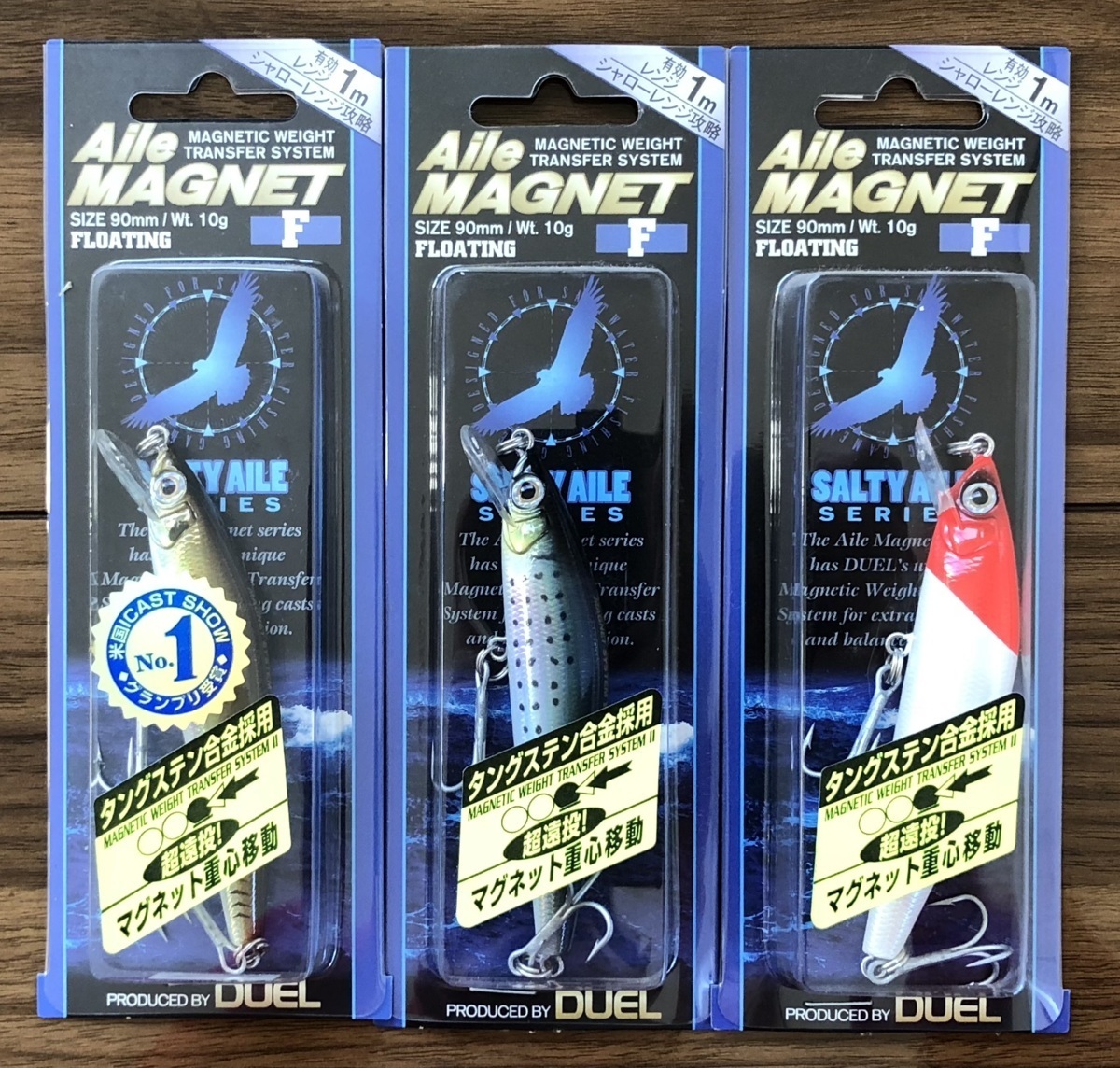 ネコポス可 DUEL アイルマグネット F 9cm 10g 4個セット | al-adab.com