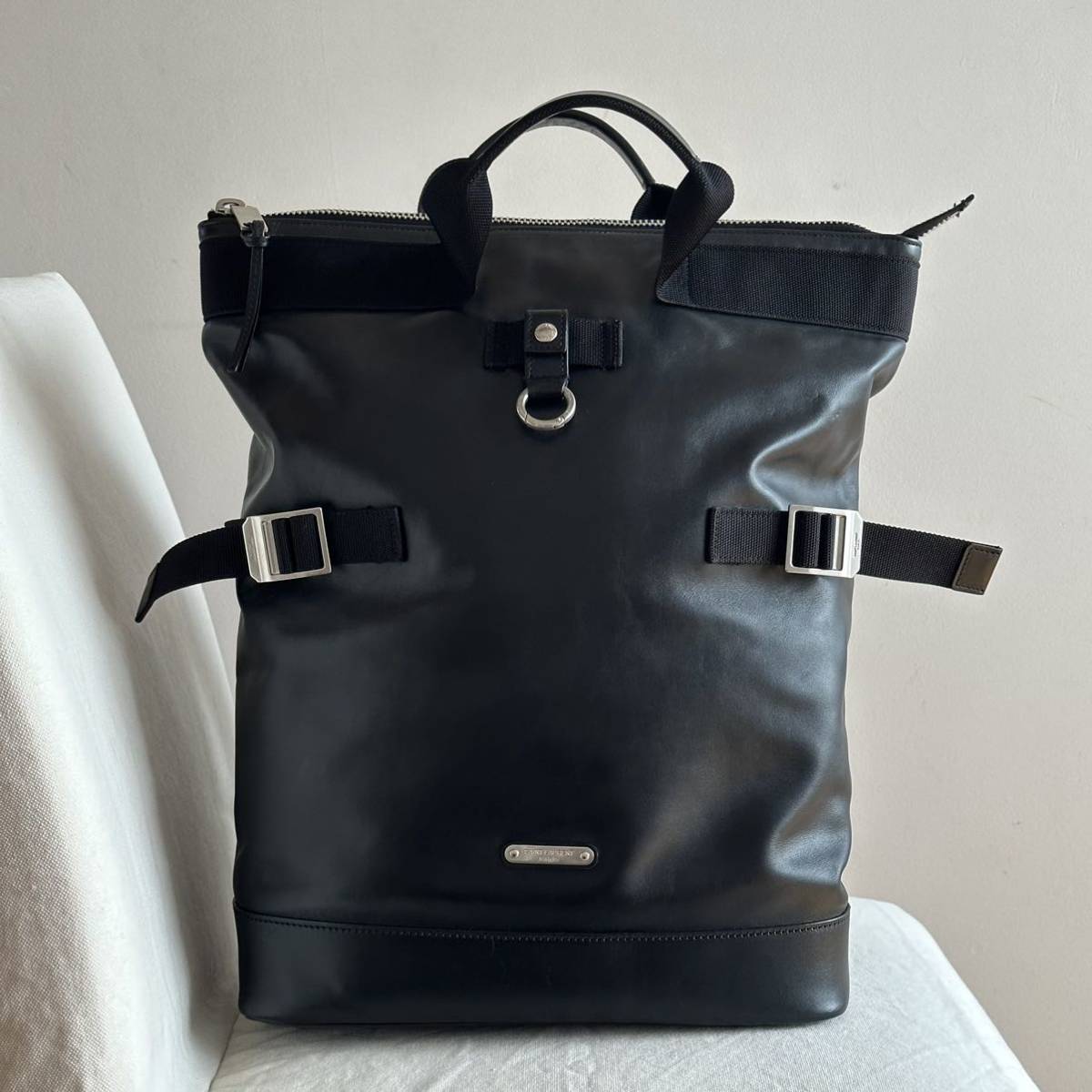 SAINT LAURENT 2way バックパック リュックサック サンローランパリ