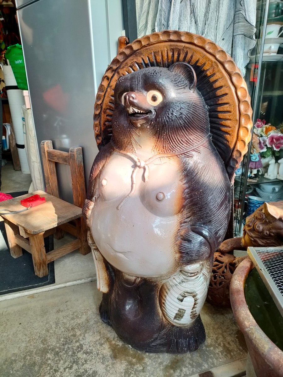 信楽焼 狸 たぬき 置物 たぬきち 大