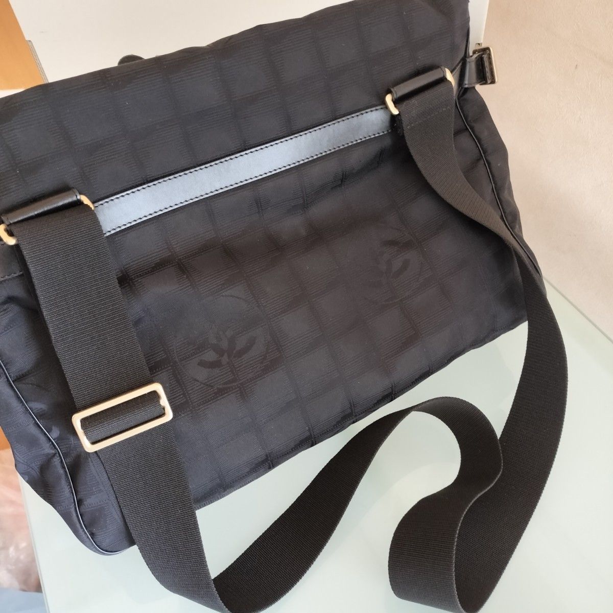 超美品★シャネル トラベルライン メッセンジャーバッグ