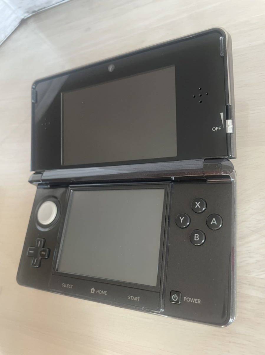 【極美品】ニンテンドー3DS コスモブラック 本体 箱付き