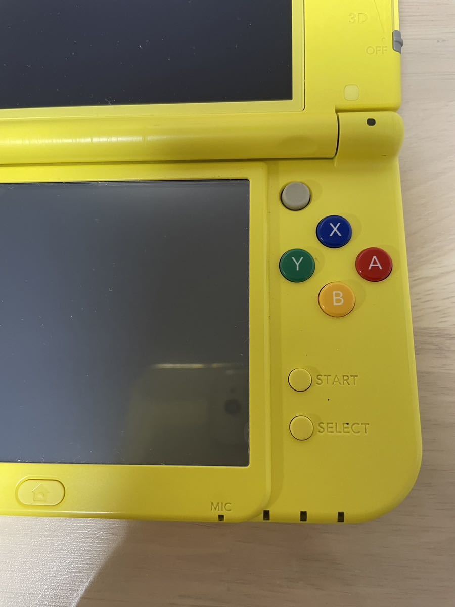 【美品】Newニンテンドー3DS LL ピカチュウ【イエロー】箱付き_画像9