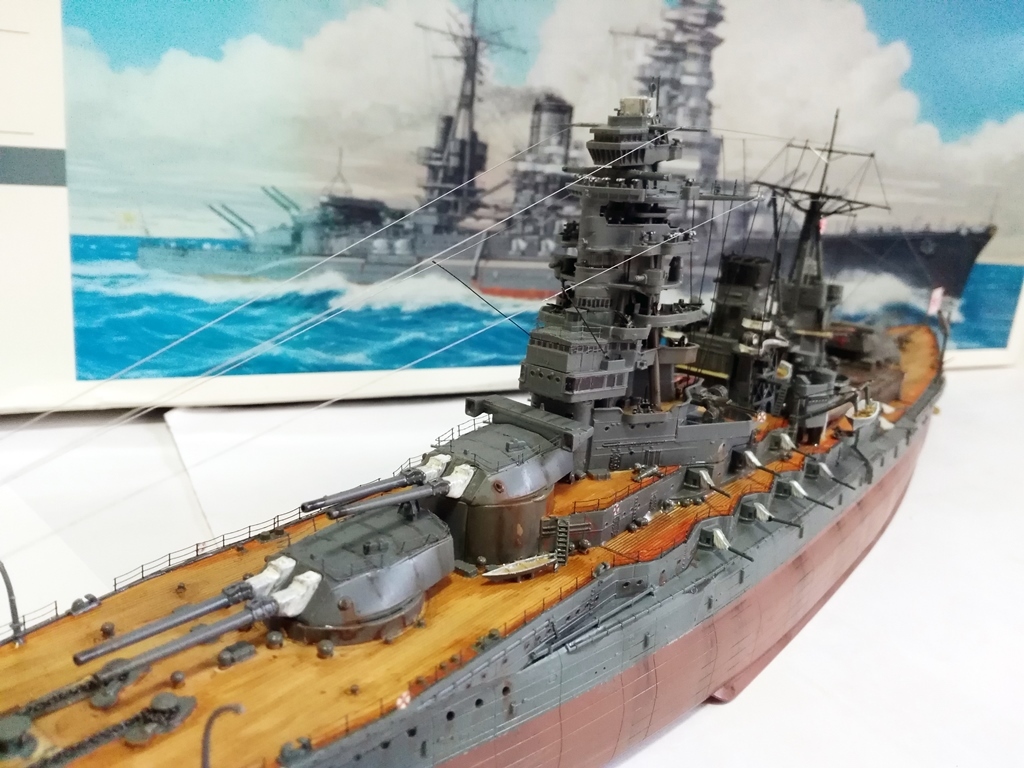 1/350 戦艦 陸奥 完成品 ハセガワ 1/350 戦艦 陸奥 完成品 ハセガワ