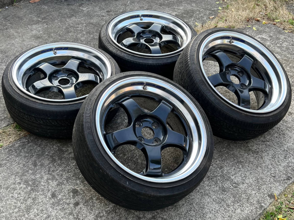 ヤフオク! - ワーク マイスター S1 8j+34 8j+20 pcd1...