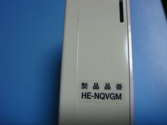 HE-NQVGM Panasonic パナソニック 給湯器 リモコン 送料無料 スピード発送 即決 不良品返金保証 純正 C0800_画像3