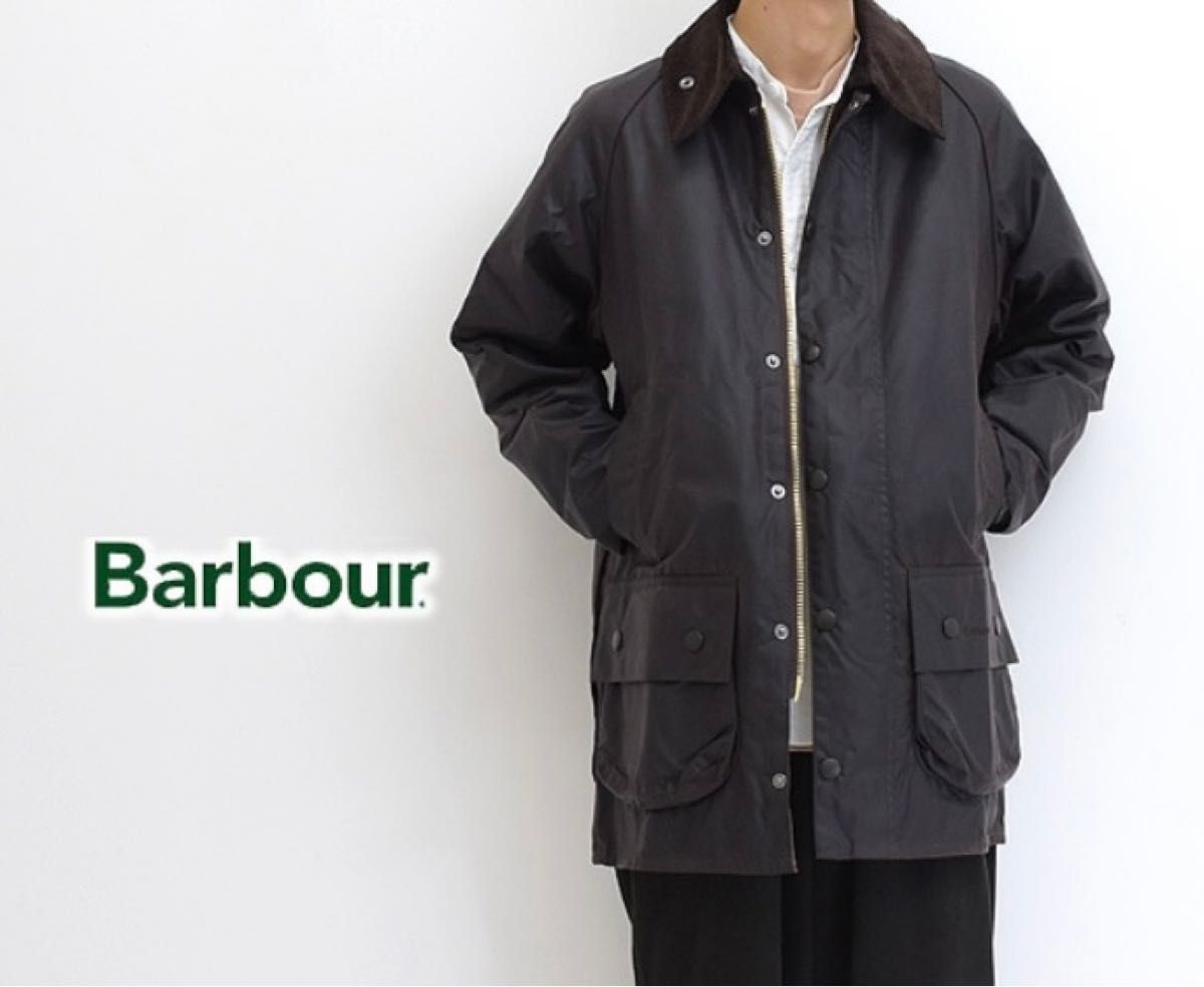 極美品 22AW BARBOUR ビューフォート ジャケット 40黒 ピンバッジ付属