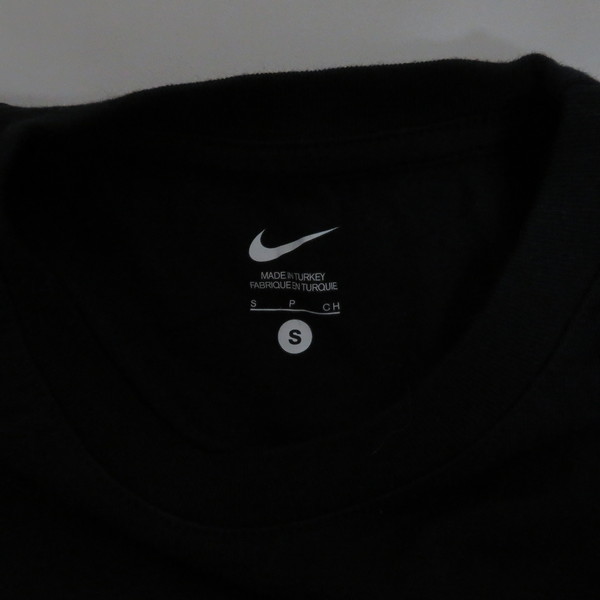 古着 メンズS NIKE/ナイキ バルセロナ 2011 優勝記念Tシャツ 半袖 サッカー ブラック_画像7