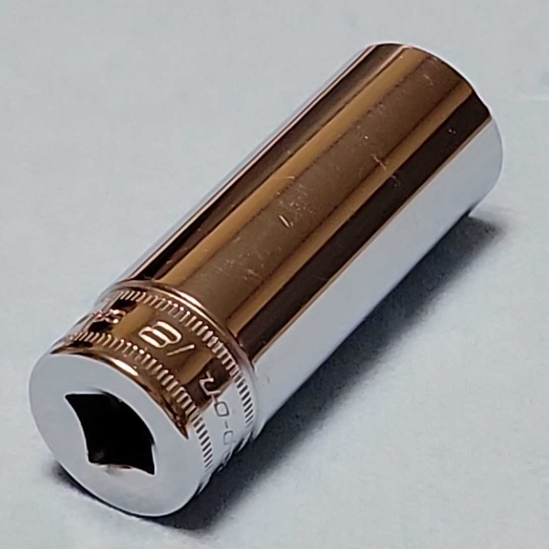 18mm ディープ スナップオン 送料無料 SNAP-ON ソケット 保管品 (12角