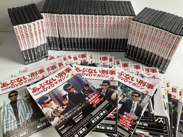 あぶない刑事DVDマガジン25巻もっと12巻劇場版7巻 計全44巻セット