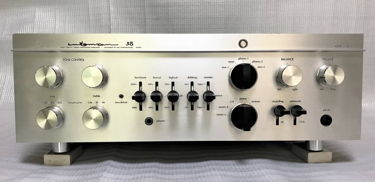 別倉庫からの配送】 LUXMAN LX38 現在も快適に使用中 美品 管球式