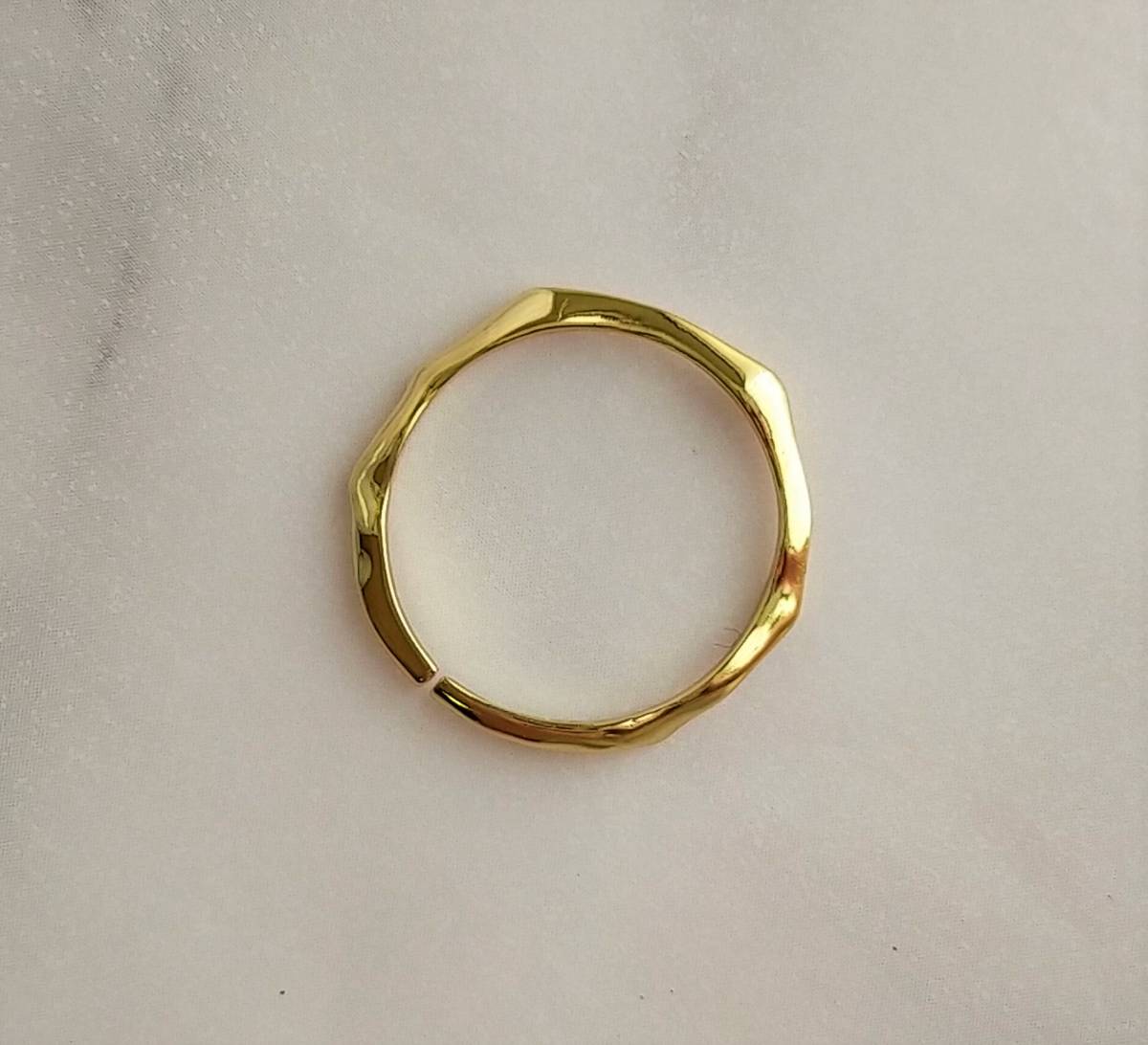 極細 リング ゴールド 11号～ シルバー925 サイズ調節 細い 華奢 指輪 かわいい イヤーカフ