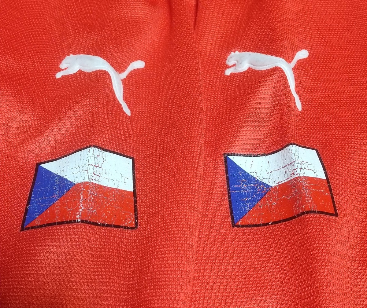 値下げ交渉 2002-2004年 チェコ代表 選手実使用 長袖 PUMA 検 値下げ交渉 2002-2004年 チェコ代表 選手実使用 長袖 PUMA 検