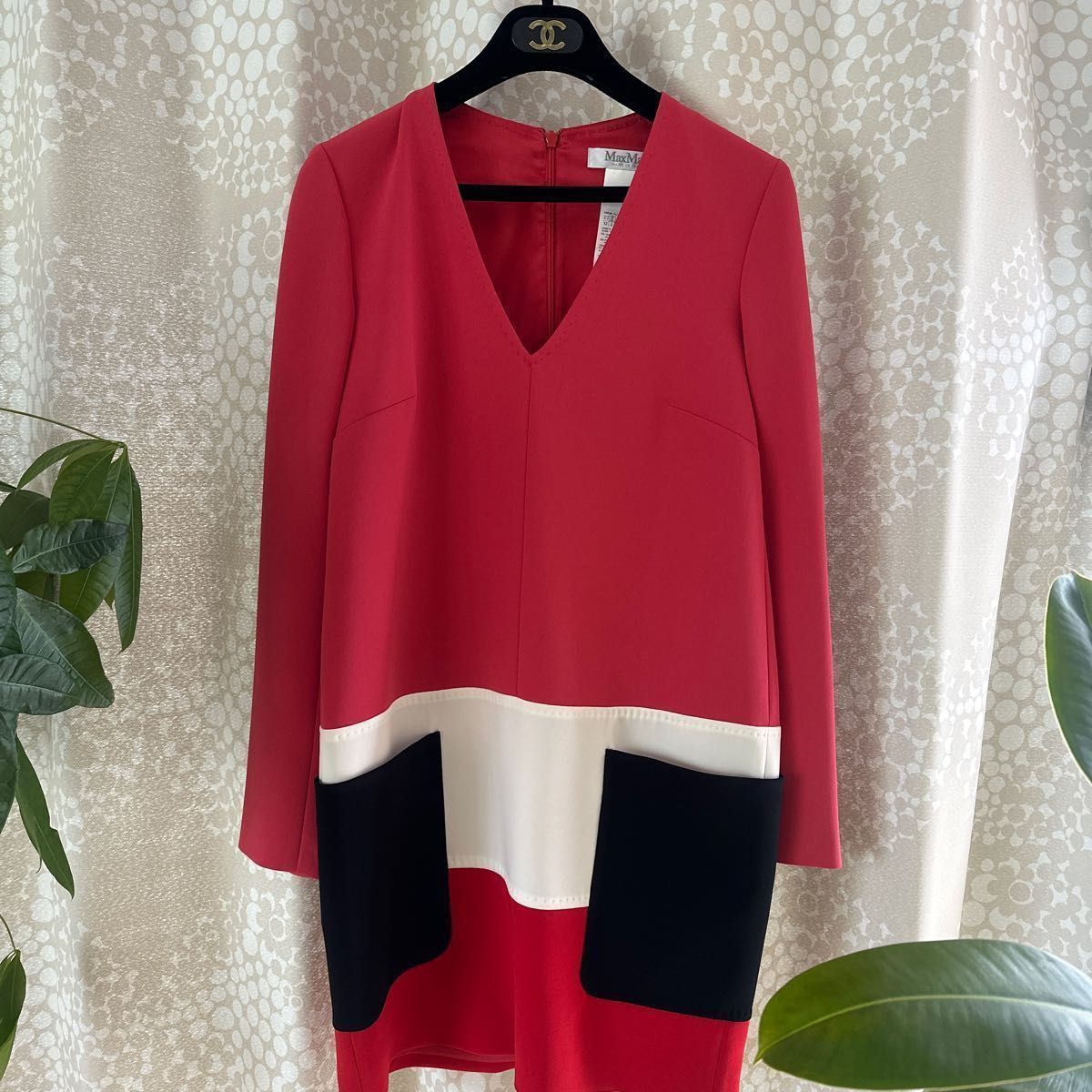 MaxMara 膝丈ワンピースオマケにZARAニット付-