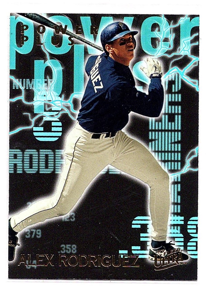 MLB 1997 Fleer ULTRA POWER PLUS 3of12 Alex Rodriguez アレックス・ロドリゲス　A・ロッド　 新品ミント状態品_画像1