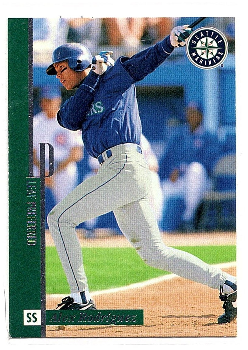 MLB 1996 Leaf Prefurred #35 Alex Rodriguez アレックス・ロドリゲス　A・ロッド　　新品ミント状態品_画像1