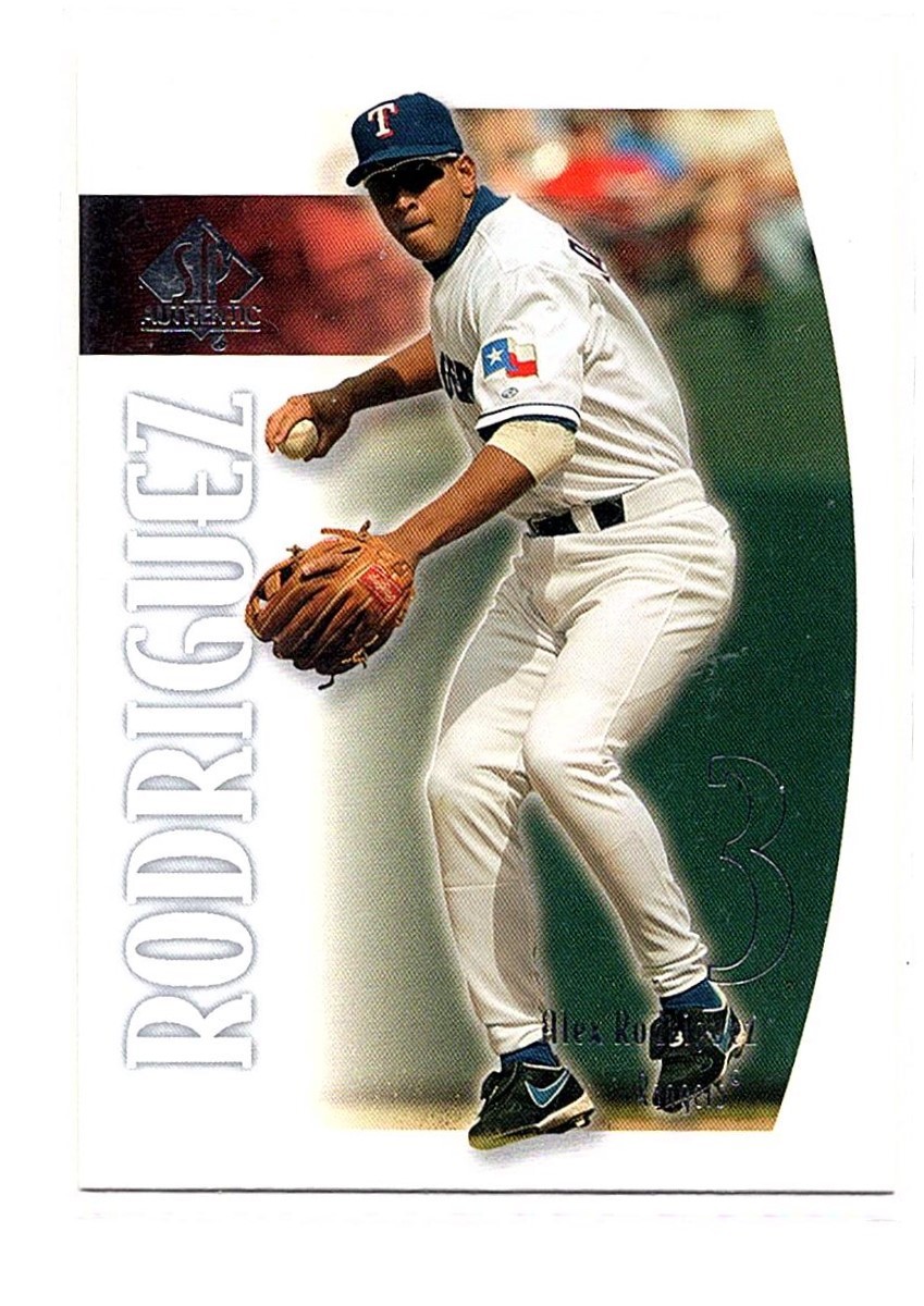 MLB 2002 UD SP AUTHENTIC #17 Alex Rodriguez アレックス・ロドリゲス　A・ロッド　　新品ミント状態品_画像1