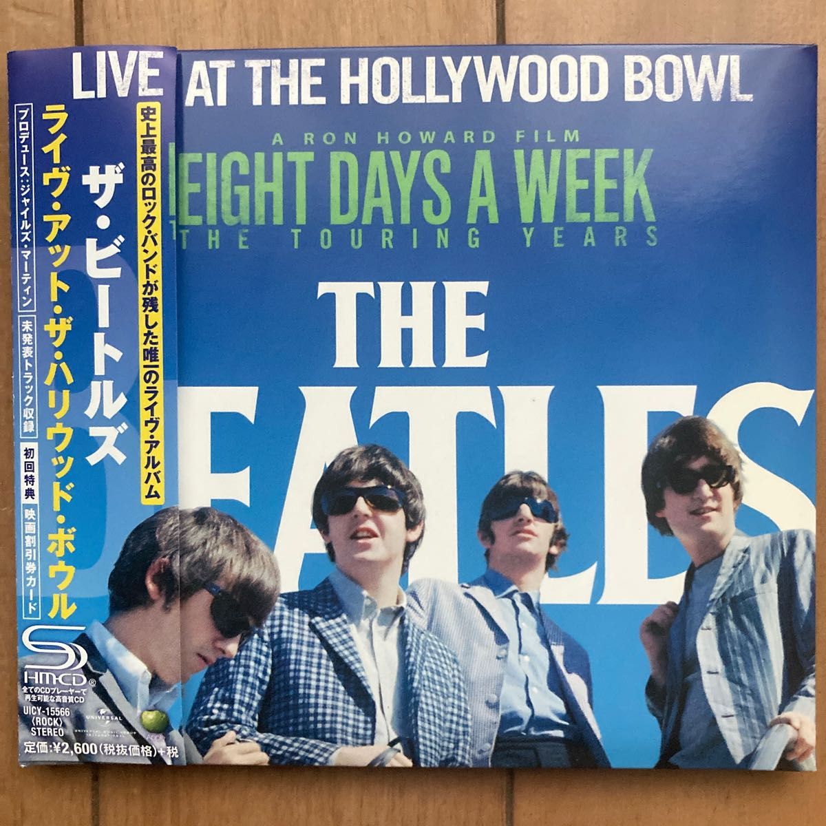 THE BEATLES ザ・ビートルズ／ライヴ・アット・ザ・ハリウッド CD