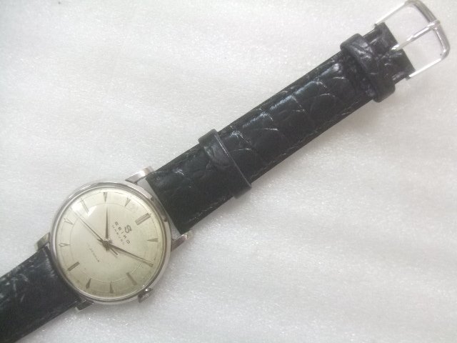 1950sセイコーマーベル手巻腕時計OH済、新品風防交換済　X357_画像1