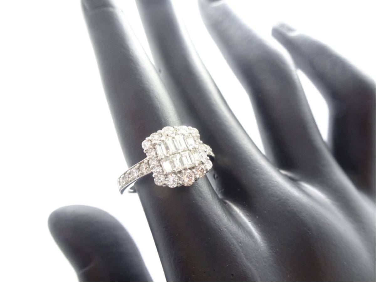 Pt D1.00CT 10号リング 4.2g プラチナ ダイヤモンド | normanhubbard.com