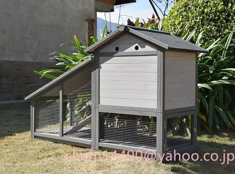 新入荷☆ペット別荘ハウス 豪華 木製 猫 ウサギ ニワトリ小屋 新入荷☆ペット別荘ハウス 豪華 木製 猫 ウサギ ニワトリ小屋