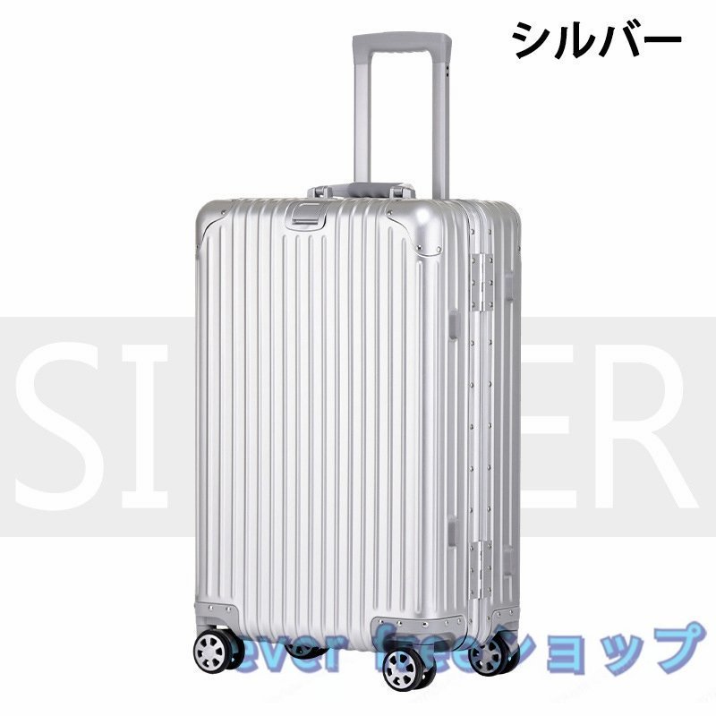  new goods * aluminium suitcase all metal 20 -inch trunk travel supplies carry bag Carry case TSA lock all 6 color traveling bag 