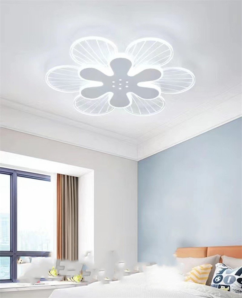 高品質 北欧 照明器具 高透過率の 花の形 調光 調色 天井照明 おしゃれ 「室内芸術」LED シーリングライト_画像2
