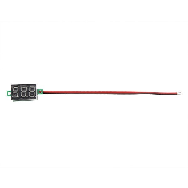 [ new goods ] digital voltmeter red 2 line type DC3.2v~DC30v Red red voltmeter .