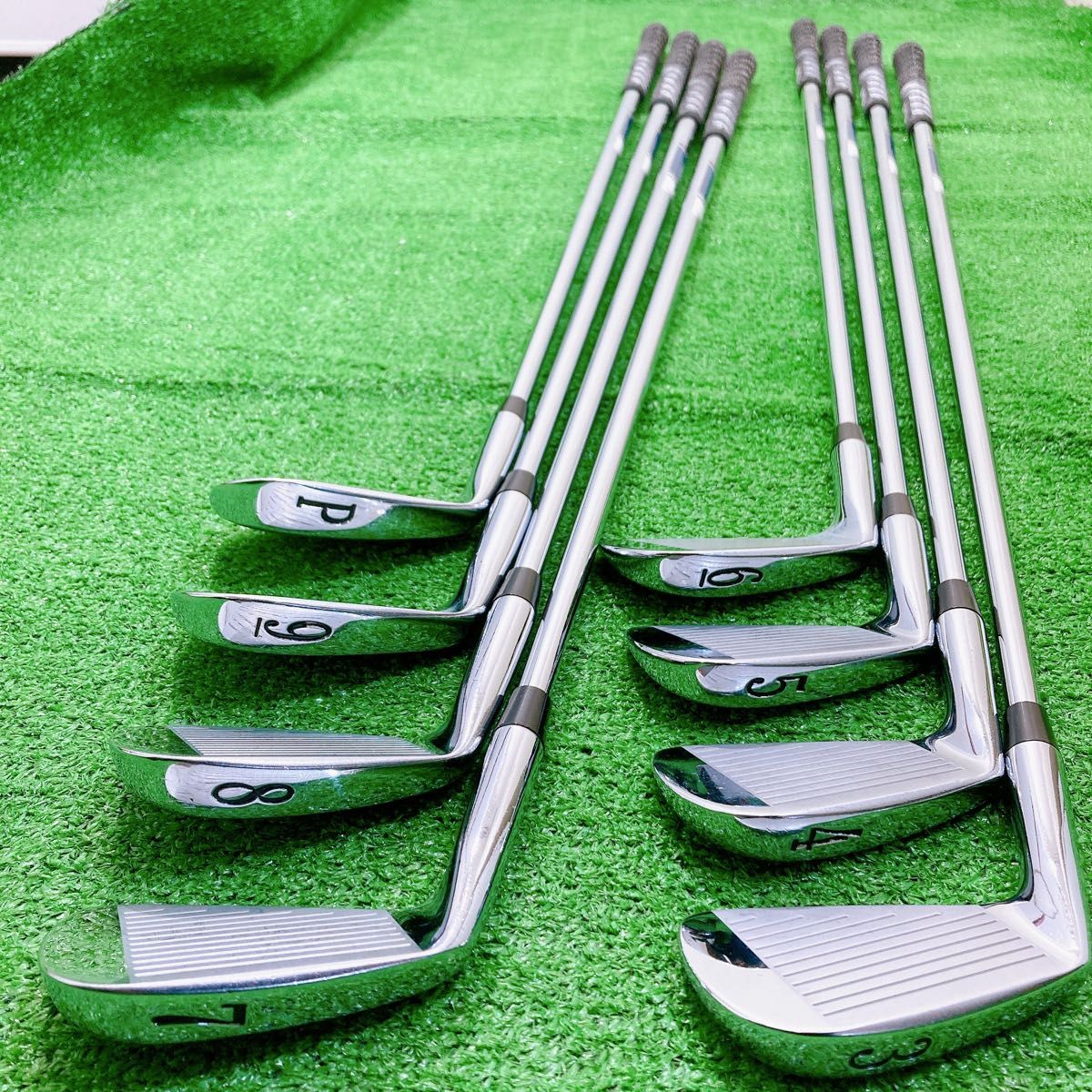 幻のマッスル!タイトリストT FORGED 3-P タイガーウッズ 8本アイアンセット Titleist 激レア 全世界限定モデル