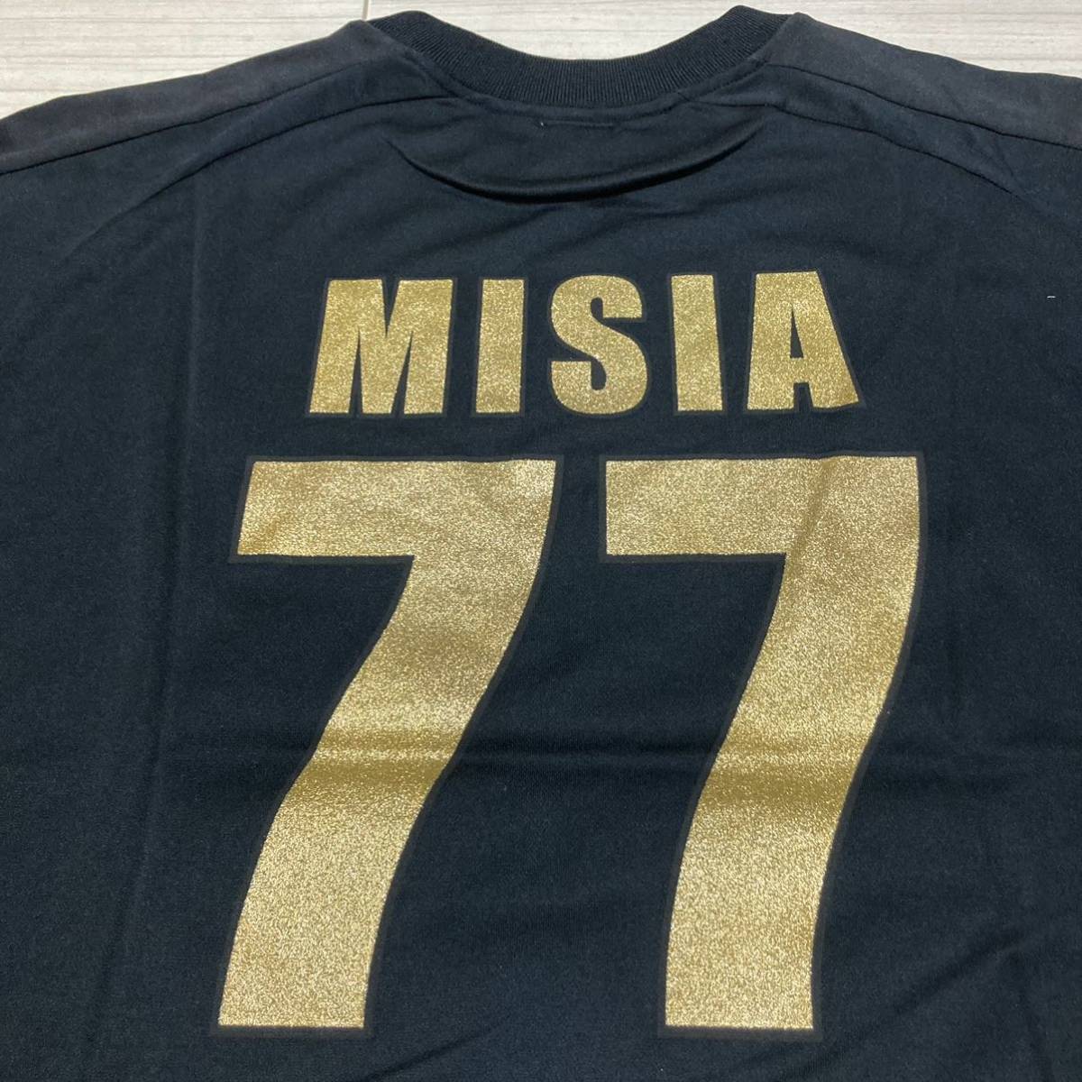 新品未 MISIA ミーシャ ユベントス Tシャツ Greatest Hits 新品未 MISIA ミーシャ ユベントス Tシャツ Greatest Hits