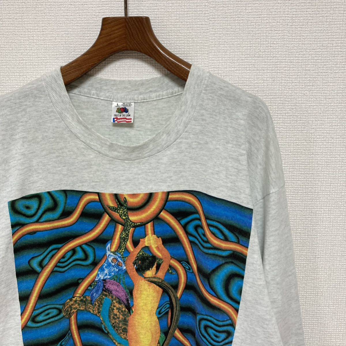 非売品 90s 松任谷由実 ユーミン THE DANCING SUN ロンT L USA製 非売品 90s 松任谷由実 ユーミン THE DANCING SUN ロンT L USA製