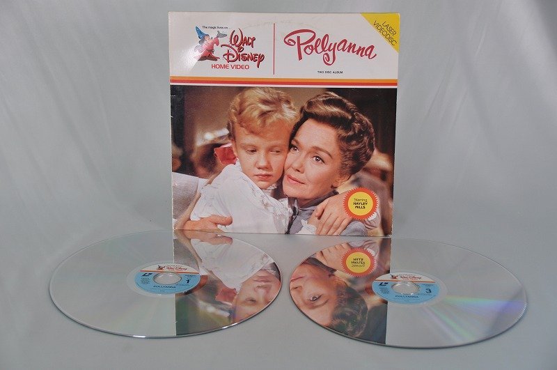 L1396　LD 2枚組 輸入盤　POLLYANNA　邦題：ポリアンナ　ヘイリー?ミルズ出演
