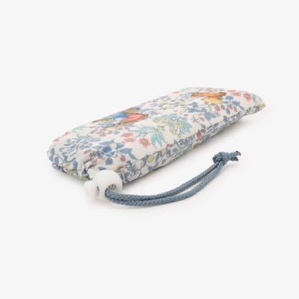  tag equipped * Afternoon Tea living Peter Rabbit collaboration compact bag blue * eko-bag shopping bag 