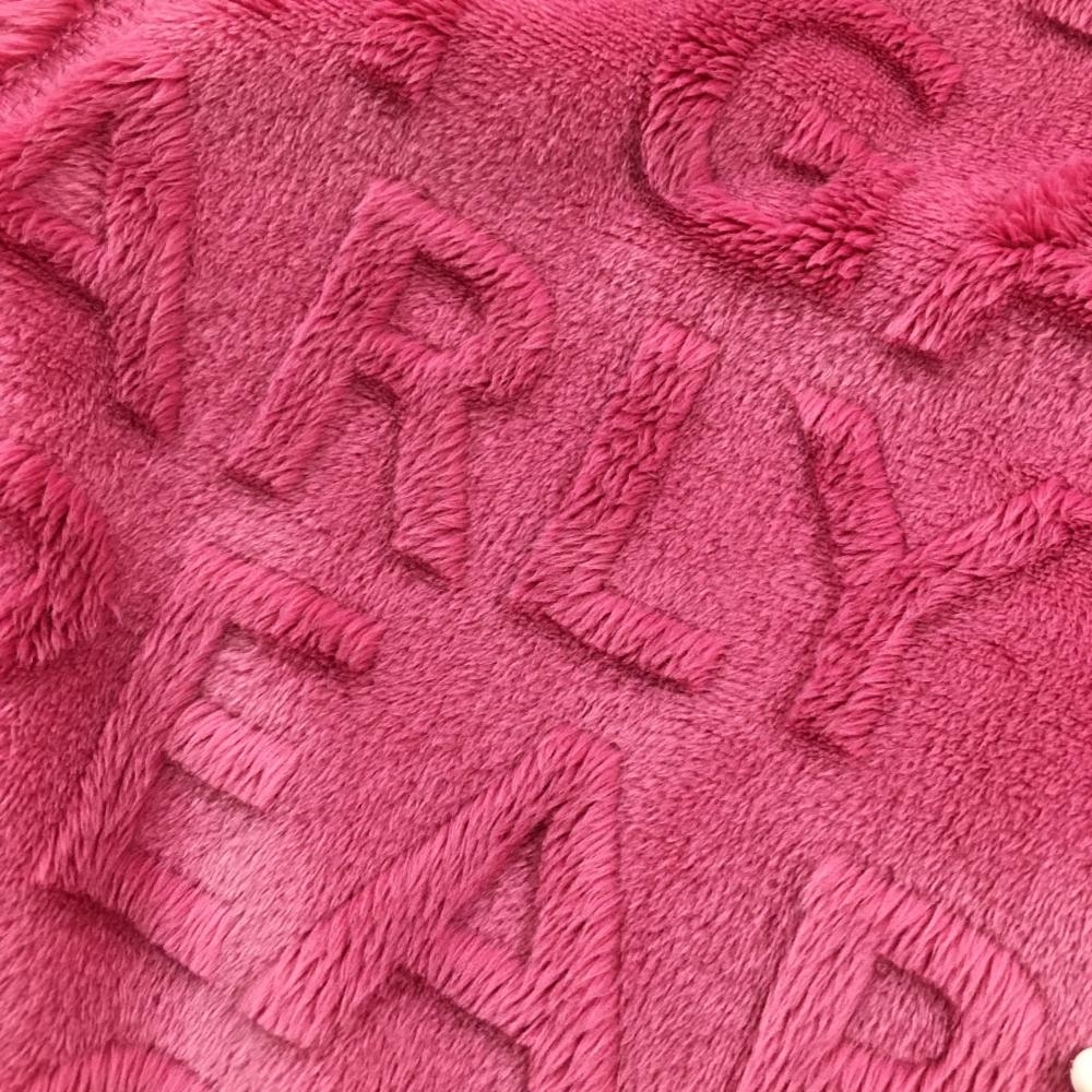 【新品】パーリーゲイツ ボアパーカー ピンク 凹凸ロゴ 蓄熱裏地 ブルソン レディース 1(M) ゴルフウェア PEARLY GATES_画像5