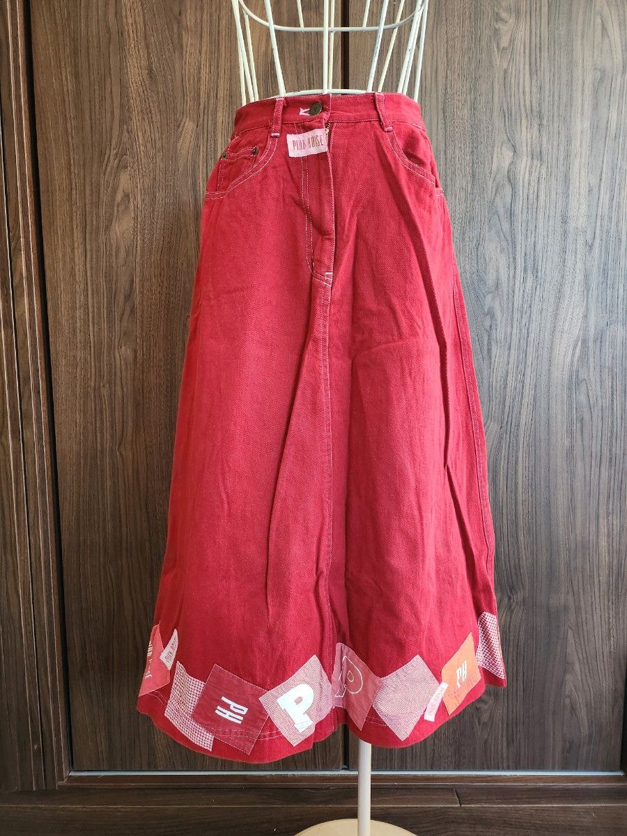 PINKHOUSEピンクハウス昭和レトロ古着vintage ロングスカート PINKHOUSEピンクハウス昭和レトロ古着vintage ロングスカート