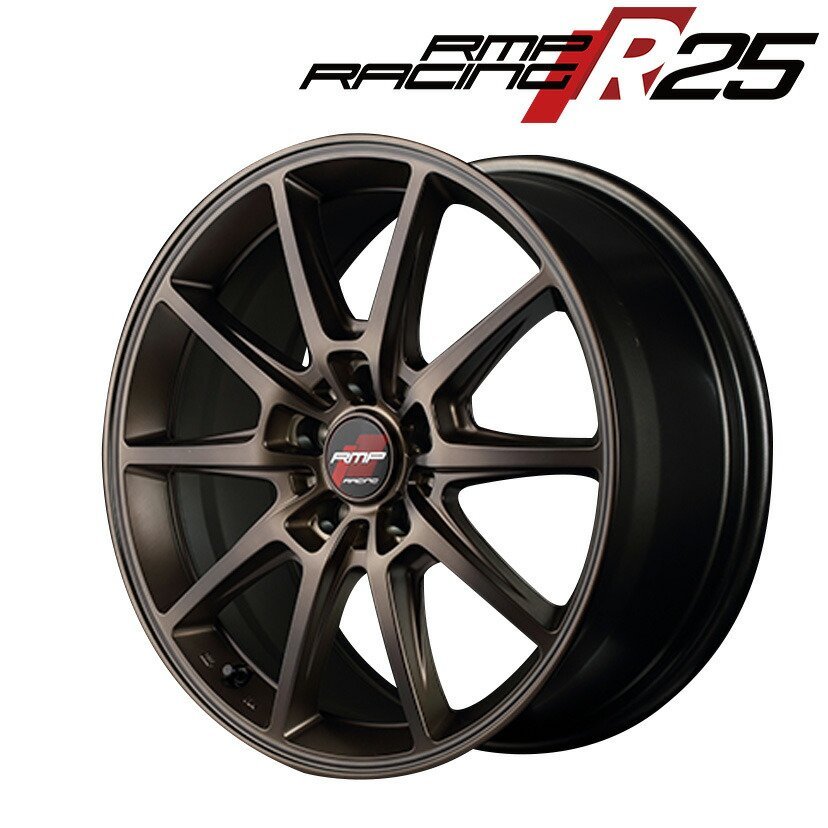 MID RMP RACING R25 (クラシカルブロンズ) アルミホイール4本セット 17