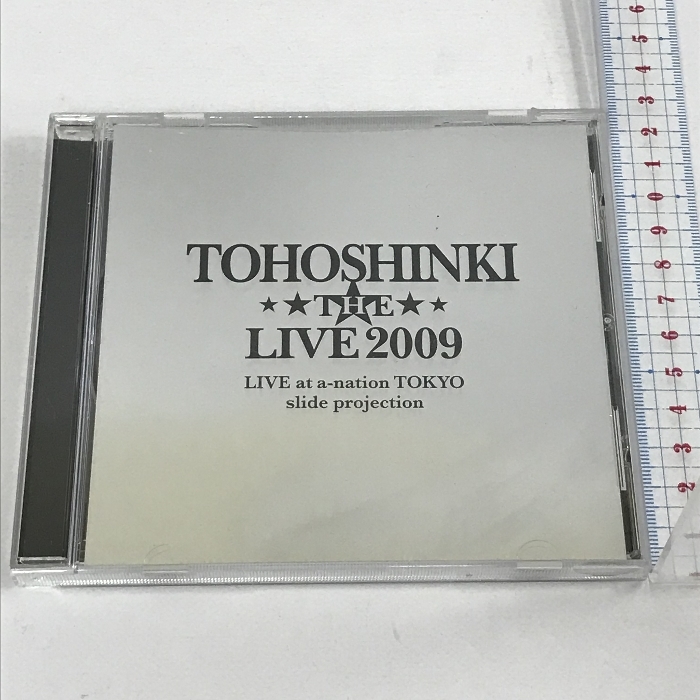 東方神起　TOHOSHINKI THE LIVE 2009 LIVE at a-nation TOKYO slde projection DVD_画像1