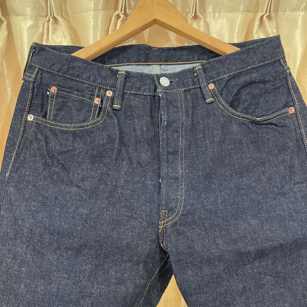 FULL COUNT フルカウント 1110XX デニムパンツ サイズ34 濃紺 ワンウォッシュ15.5oz テーパード_画像3