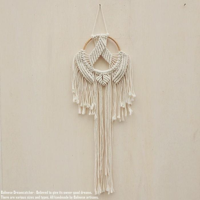  Dream catcher mak lame TypeC Size S width 27cm length 84~87cm wall interior bo- horn bohemi Anne 