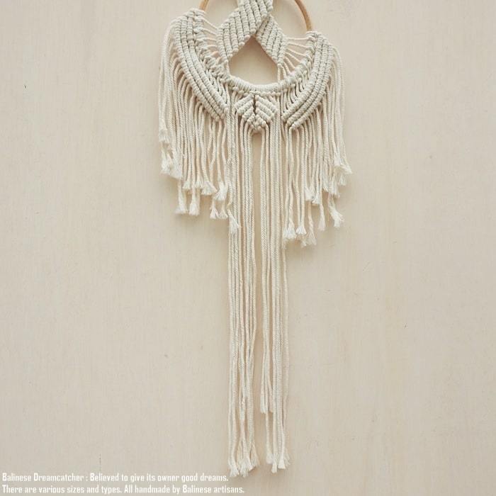  Dream catcher mak lame TypeC Size S width 27cm length 84~87cm wall interior bo- horn bohemi Anne 