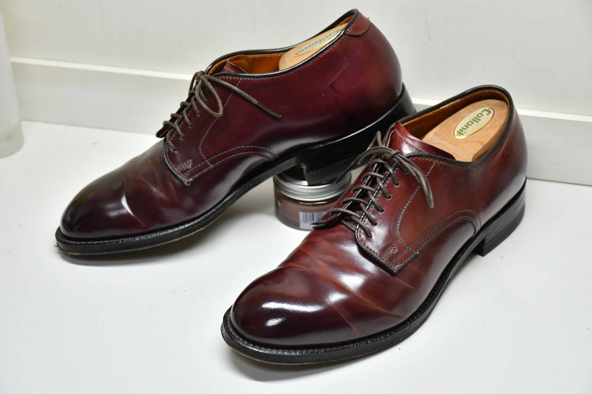 美品】ALDEN オールデン 53501 cordovan 7 B/D 25cm|Yahoo 美品】ALDEN オールデン 53501 cordovan 7 B/D 25cm|Yahoo