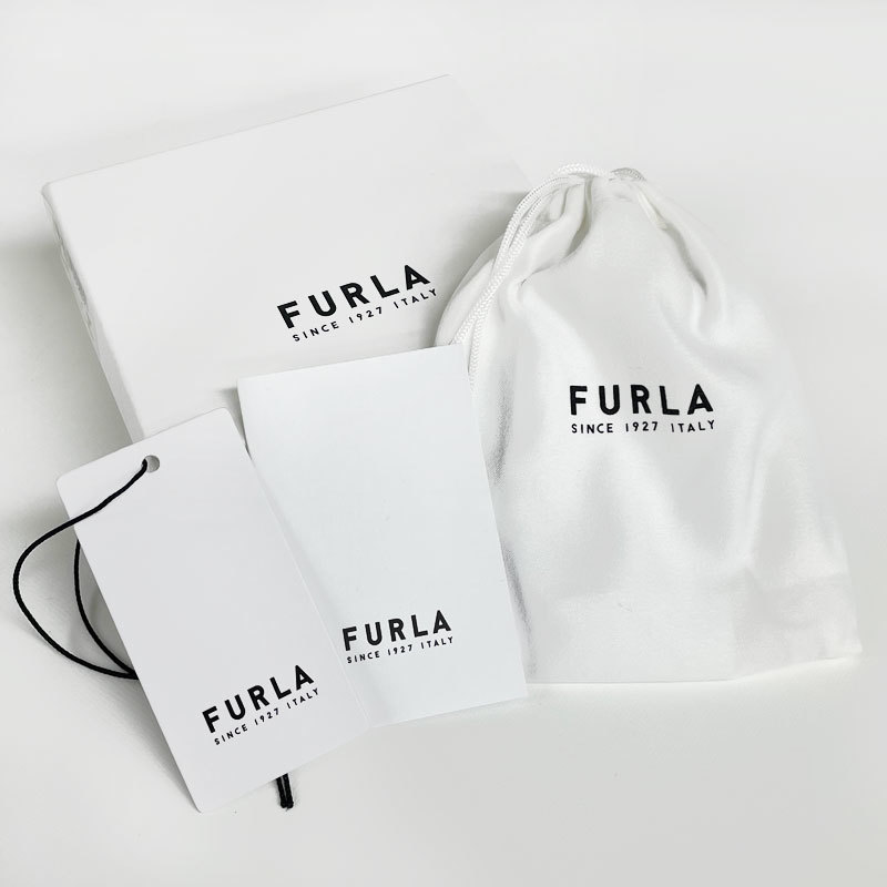 FURLA フルラ 新品・アウトレット カードケース WP00125 AX0733 O6000 ムーンビジネスカードケース レザー 本革 ロゴ ブラック 送料無料_画像8