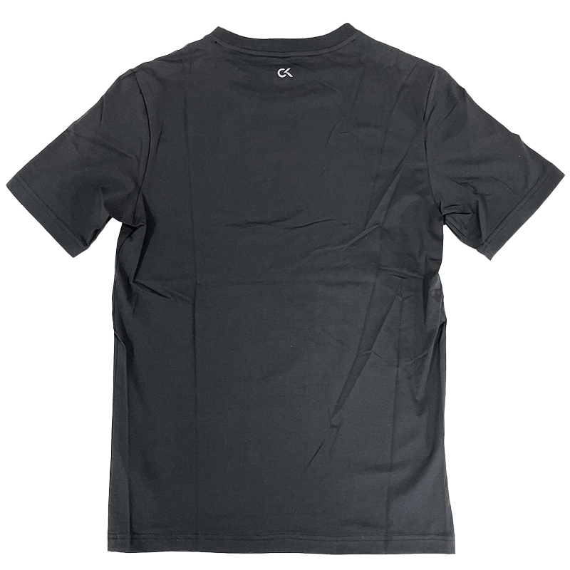 カルバンクライン 新品・アウトレット 半袖 Tシャツ Mサイズ 4MT9K222 007 BLACK 黒 メンズ クリックポストで送料無料_画像2
