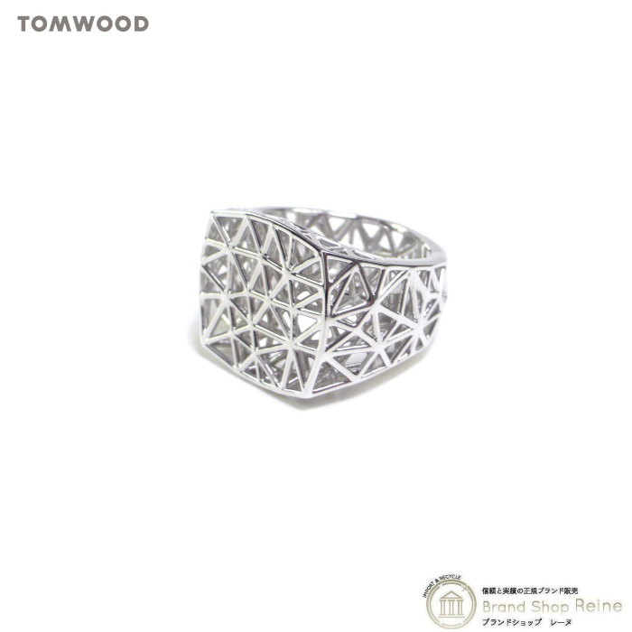 トムウッド （TOM WOOD）Mesh Ring メッシュリング シルバー 925 指輪 #54 14号 R74MSNA01S925（新品）